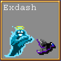 Exdash character icon in Vampire Survivors