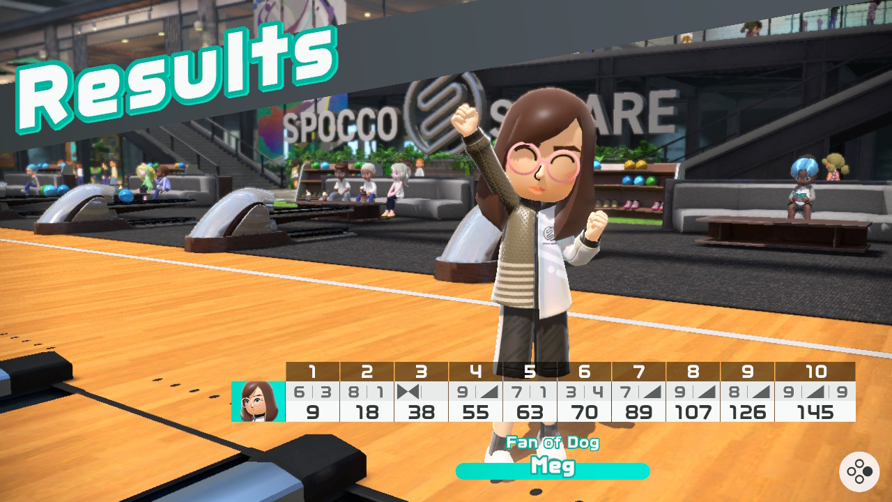 using a mii in nintendo switch sports