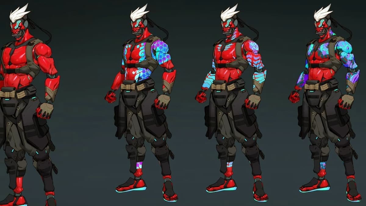 Overwatch 2 Genji Mythic Skin Cyber Demon