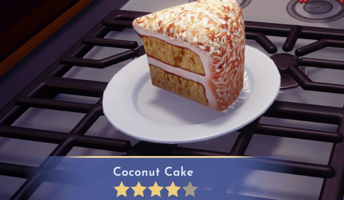 Disney Dreamlight Valley Coconut Cake