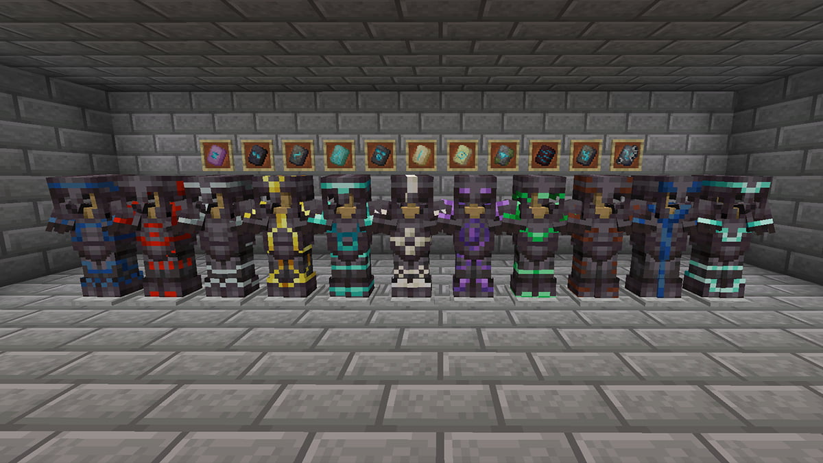 All Armor Trims in Minecraft 1.20 Snapshot