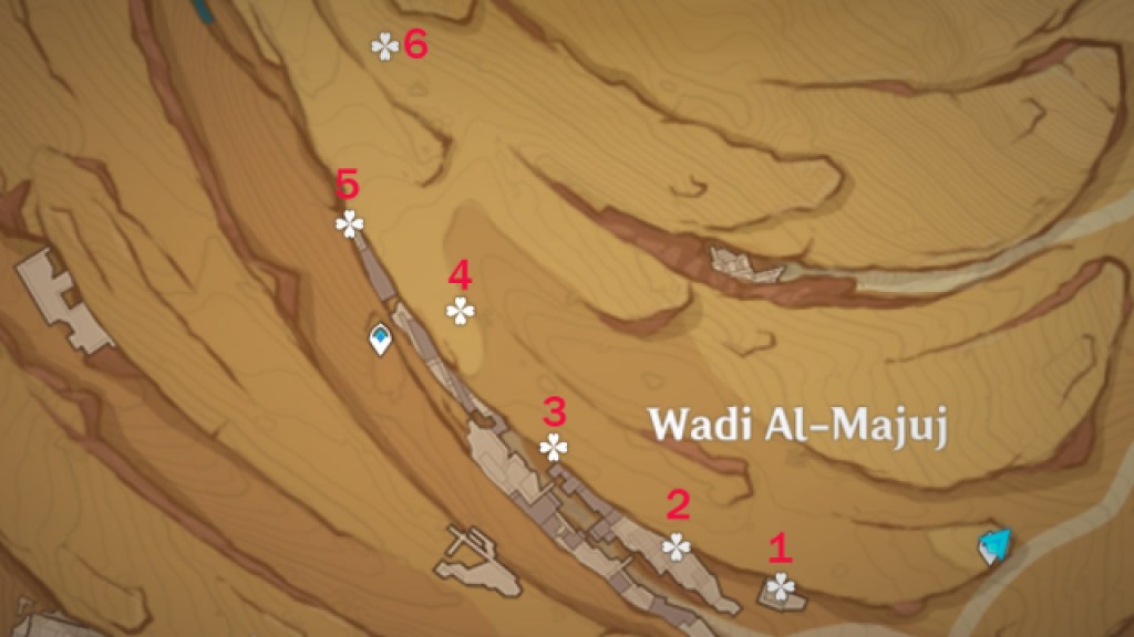 Pathfinders Logs Locations Genshin Impact