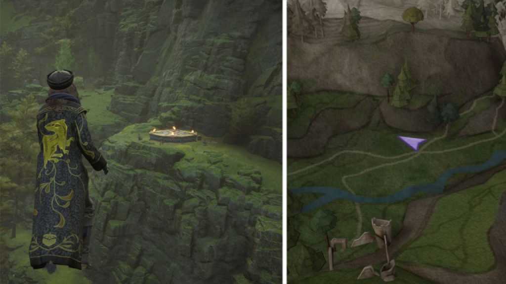 Hogwarts Legacy North Hogswarts Region Landing Platform