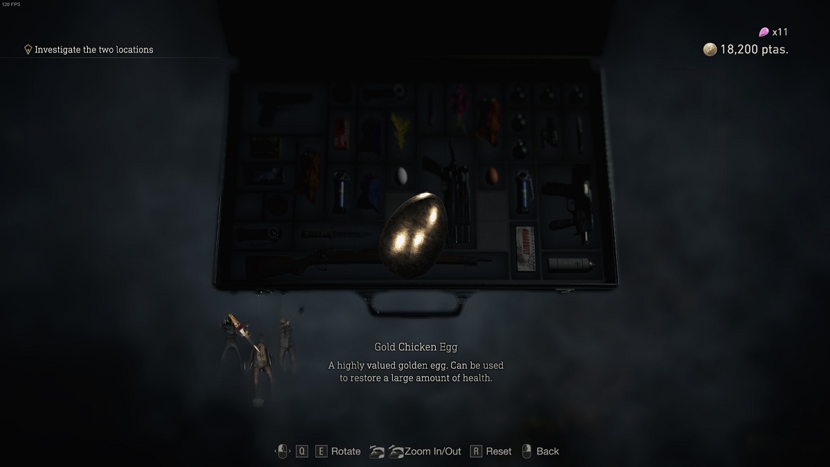 Resident Evil 4 Remake Golden Chicken Egg