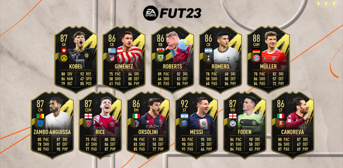 FIFA 23 | FUT | TOTW (Week 18)