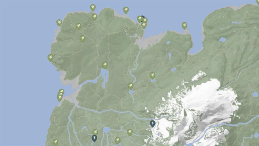 Sons of the Forest Turtle Spawn Locations Map