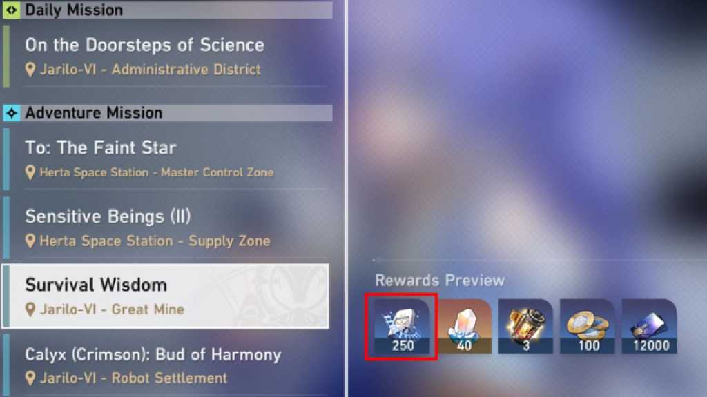 Honkai Star Rail Side Missions for Trailblaze EXP