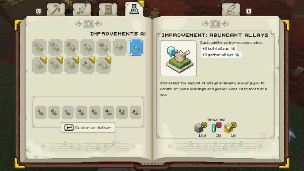 Minecraft Legends Abundant Allays Improvement