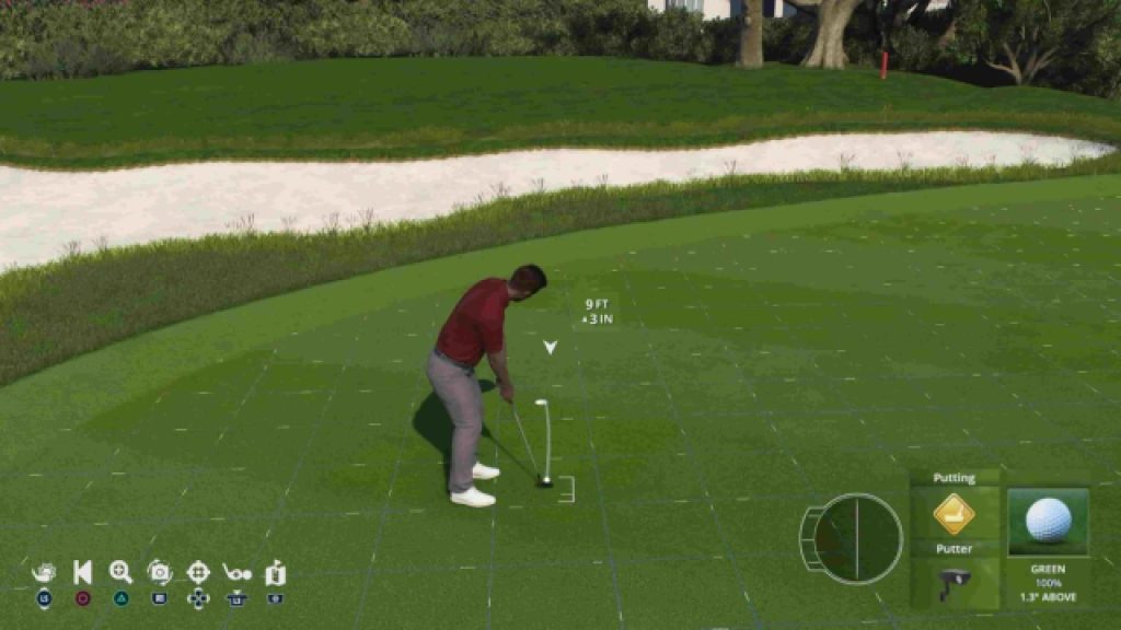 EA Sports PGA Tour | Put in-game