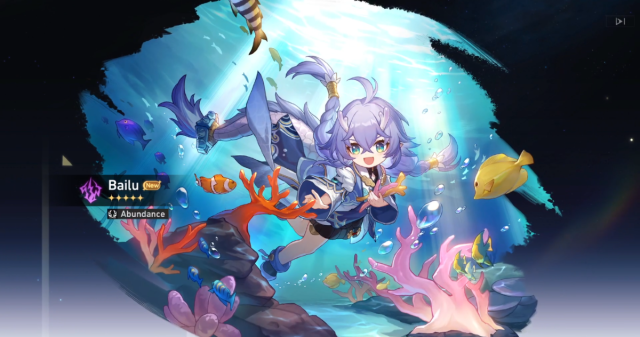 Bailu Splashart from Honkai: Star Rail