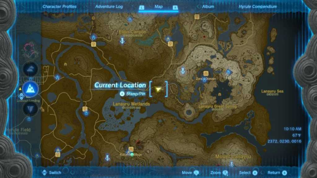 TOTK Lizalfos Spawn Location