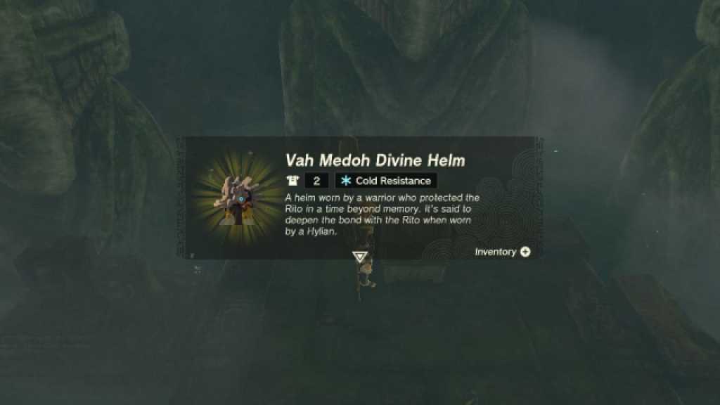 Vah Medoh Divine Helm Chest Reward TOTK