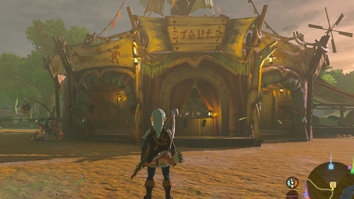 Wetland Stable in Zelda Tears of the Kingdom