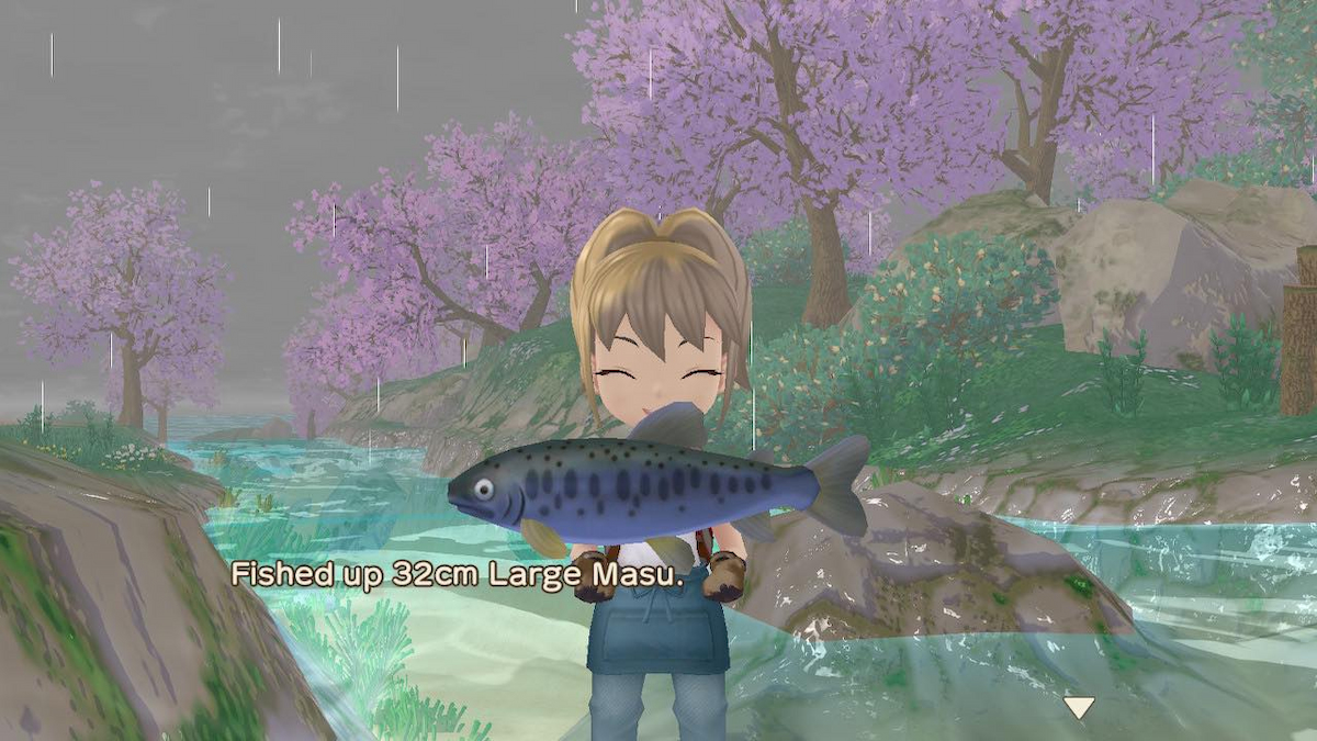 Story of Seasons A Wonderful Life Fishing