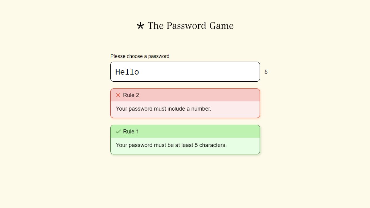 Password Game Rule 11 Wordle