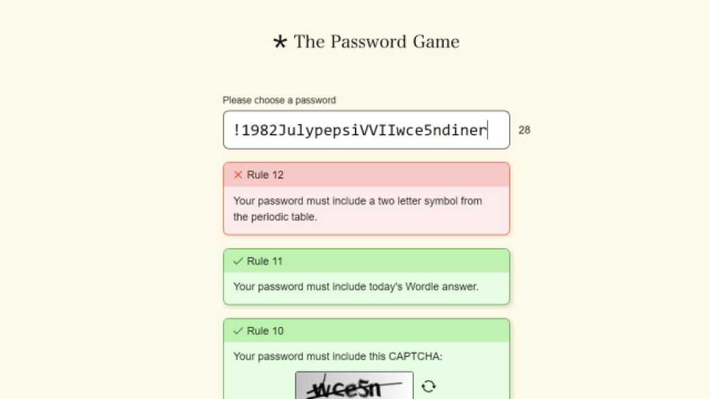 Today Wordle Answer Password Game Rule 11