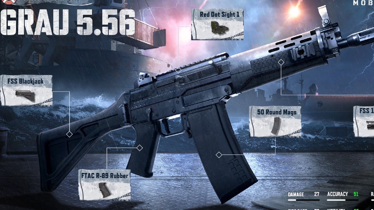 Grau 5.56 COD Mobile