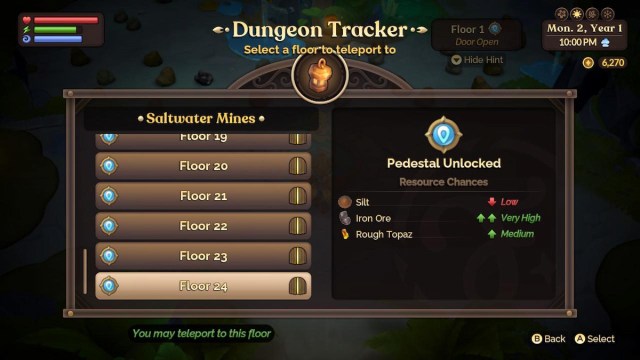 Fae Farm Dungeon Tracker