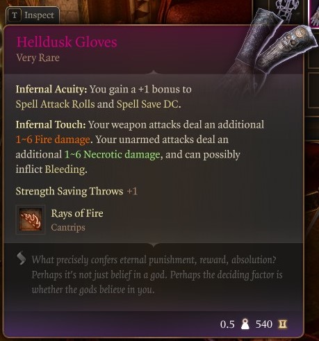 Photo of Helldusk Gloves item