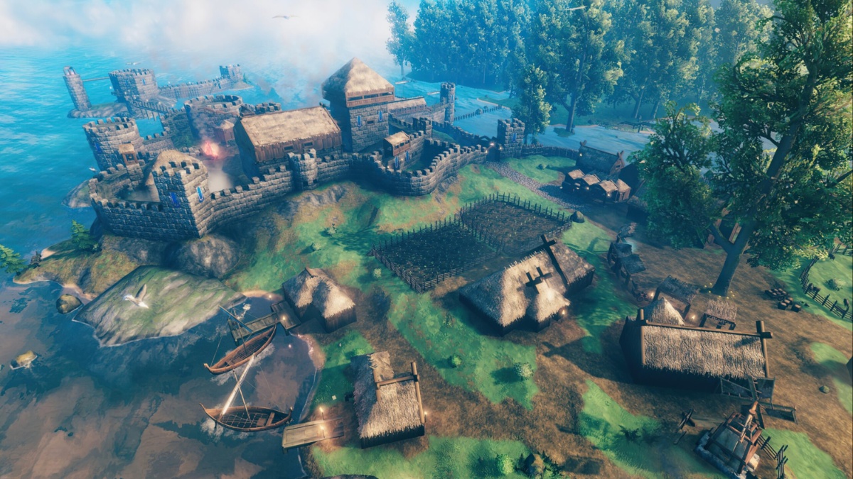 Valheim Base Building Castle