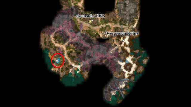 Baldur's Gate 3 Harper Map Location