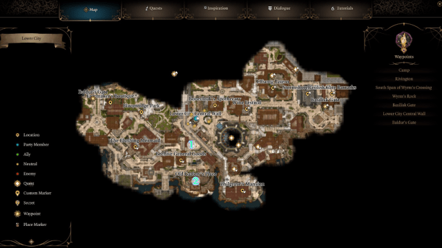 Baldur's Gate 3:  mayrina and lora reward locations 