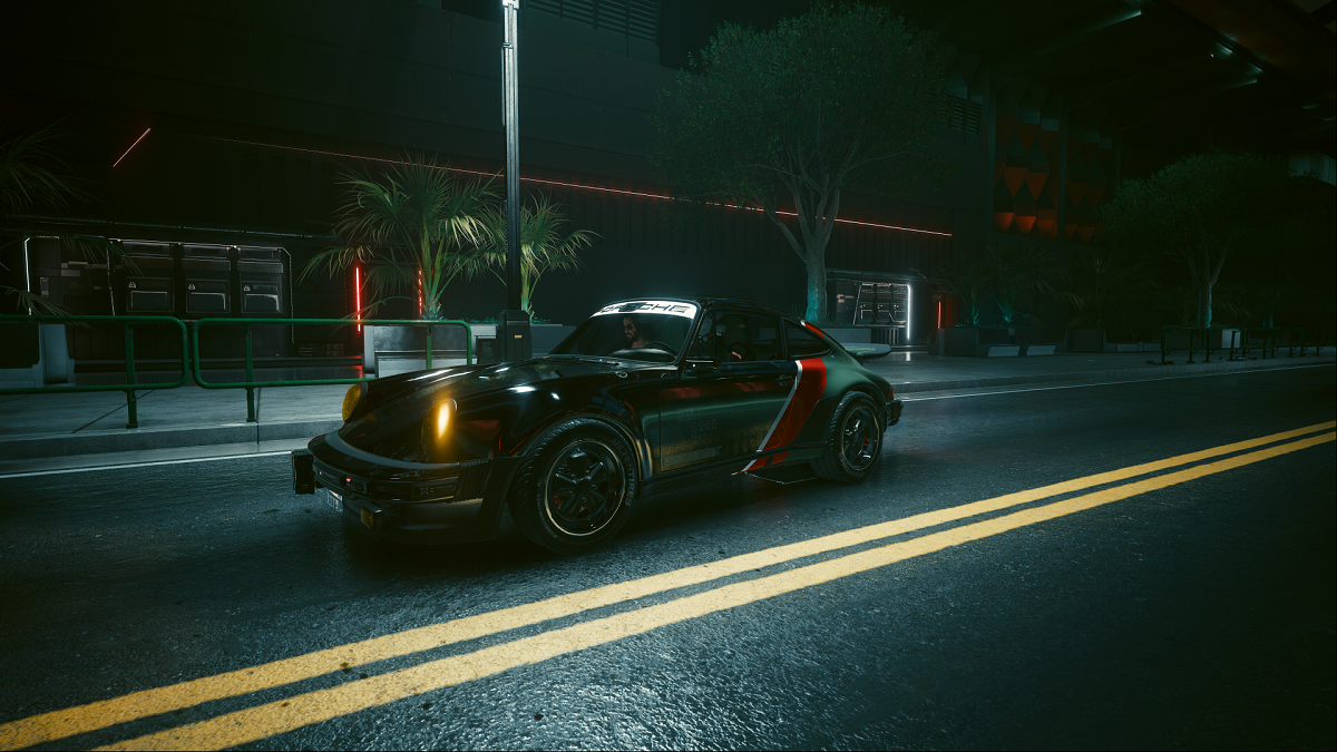 Cyberpunk 2077 Johnny's Porsche 911 Side View