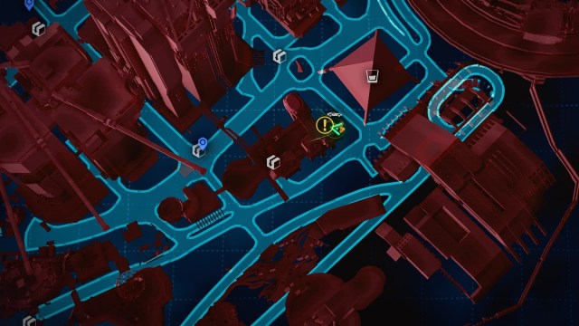 Cyberpunk 2077 Militech Data Terminal 2 Map