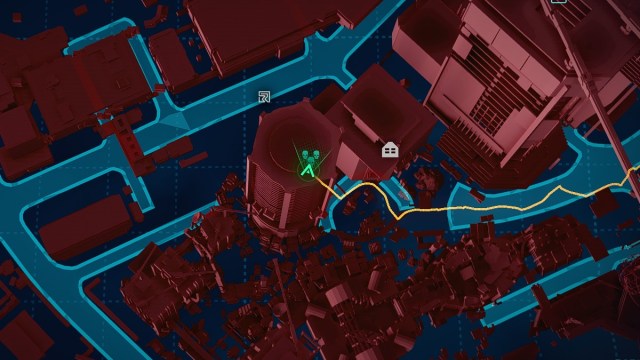 Cyberpunk 2077 Militech Data Terminal 9 Map