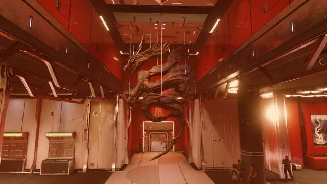 Photo of Ryujin Industries lobby in Starfield