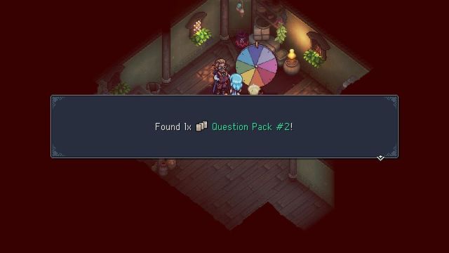 Screenshot of winning Question Pack #2 in Sea of Stars.