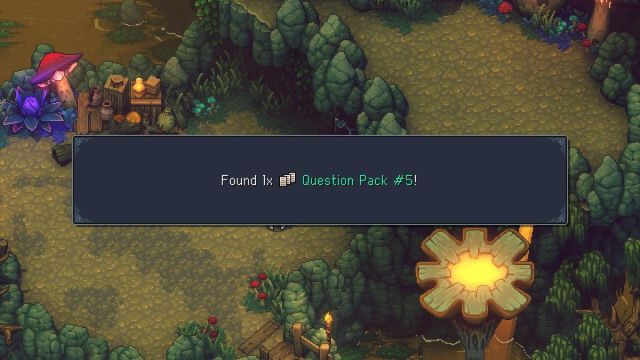 Screenshot of Question Pack #5 in Sea of Stars.