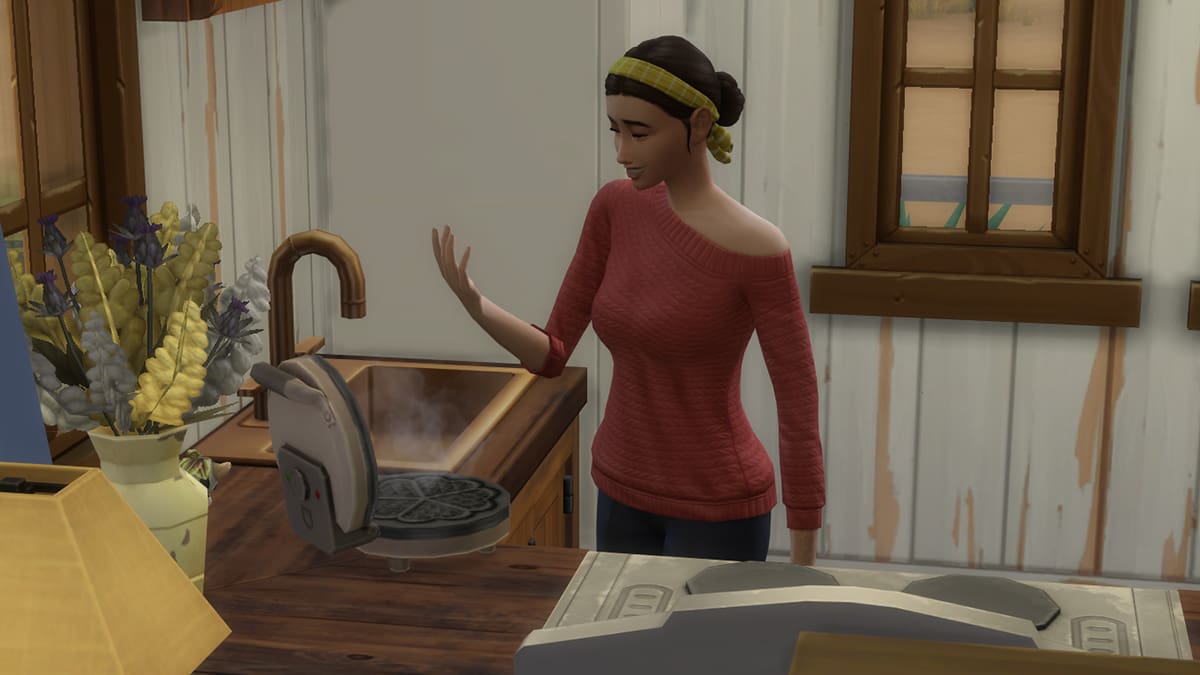 How to Make Pleasantly-Unpleasant Waffles in The Sims 4