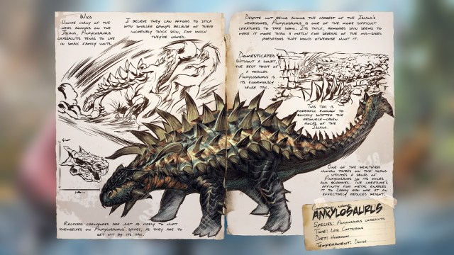 Ankylosaurus in Ark: Survival Ascended