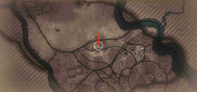 the map location in baghdad of water mill | as mirage