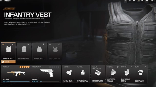 Vest MW3