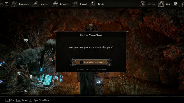 Lords of the Fallen Save Exit