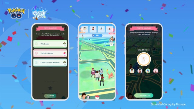 Pokemon GO Party Play Party Challenges