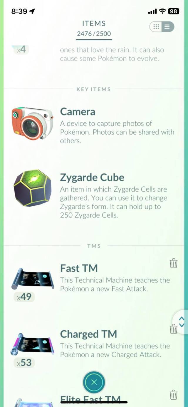 Pokemon GO Zygarde Cube