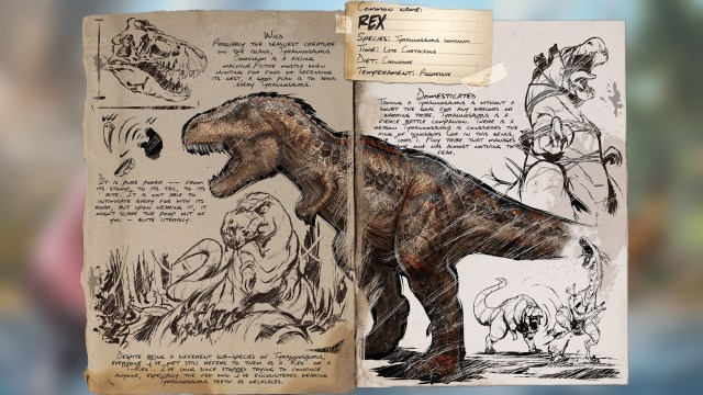 Rex in ARK: Survival Ascended