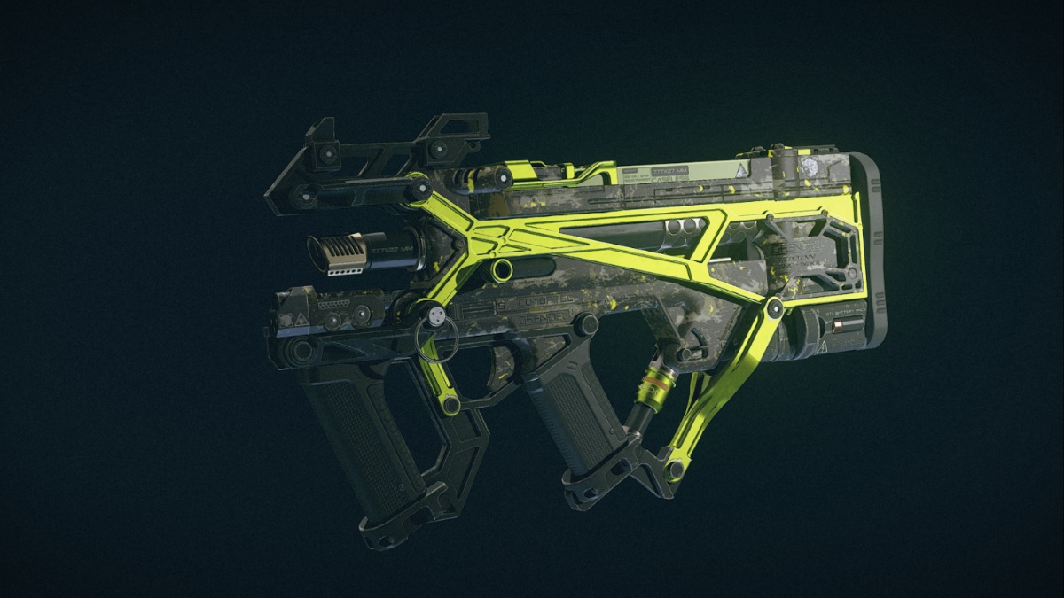 Starfield Acid Rain Unique Rifle