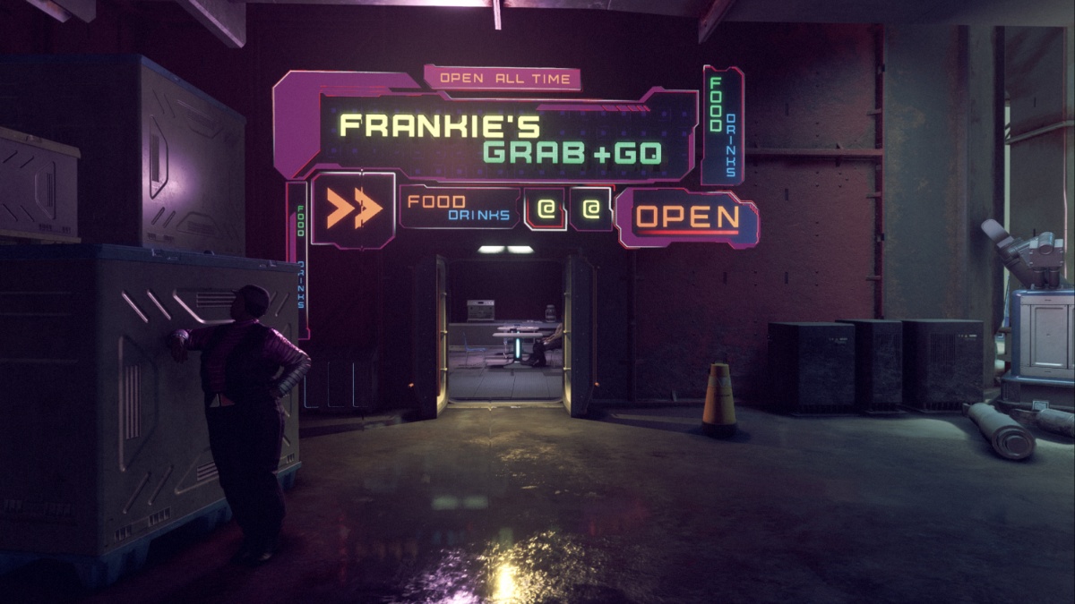 Starfield Frankie's Grab + Go in Ebbside, Neon