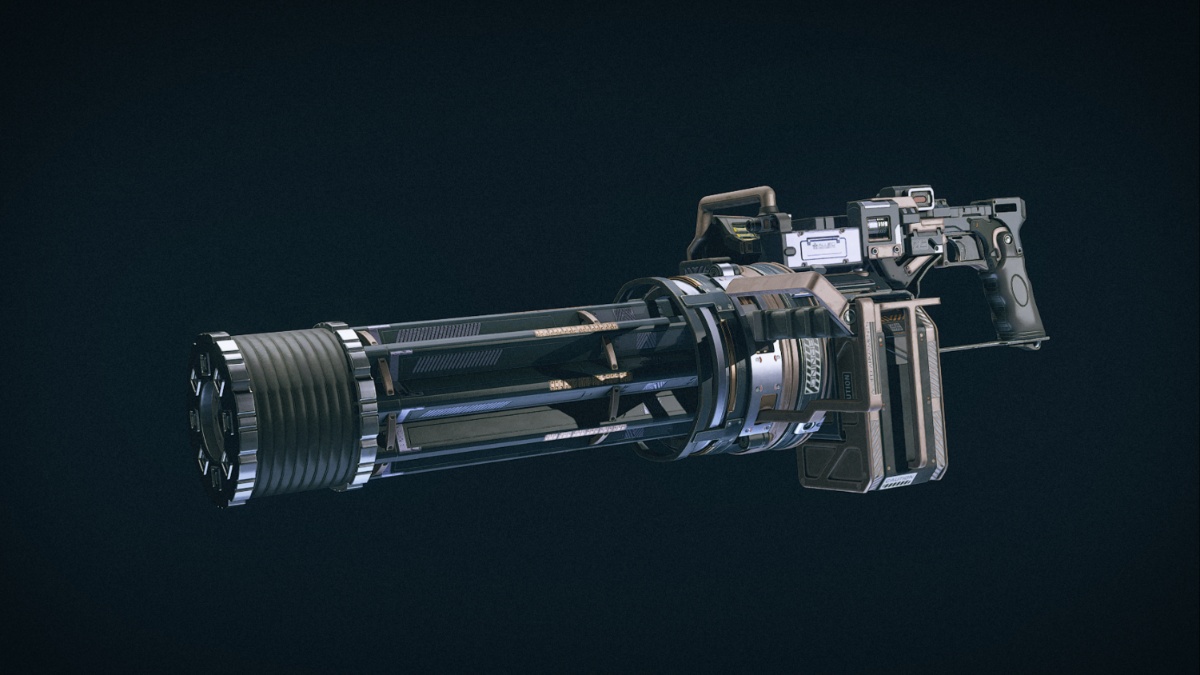 Starfield X-989 Microgun Unique Heavy Weapon