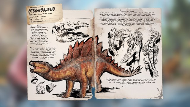 Stegosaurus in ARK: Survival Ascended