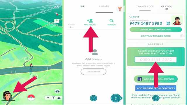 How to add friends in Pokemon GO