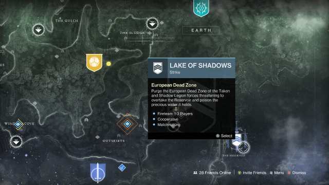 Lake of Shadows strike.