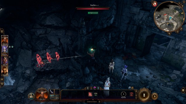 Shooting Suelto in Baldur's Gate 3