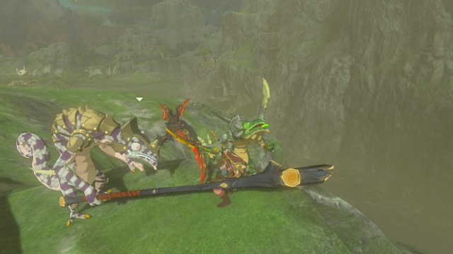 Silver Lizalfos in Tears of the Kingdom