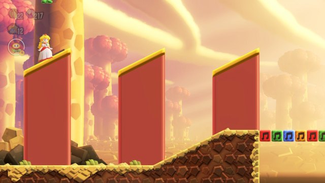 Hidden plant in Super Mario Bros Wonder Rolla Koopa Derby