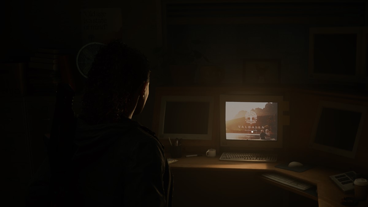 Alan Wake 2 Wellness Center Computer